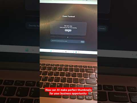 AI Generates PERFECT Thumbnails for Your Business!