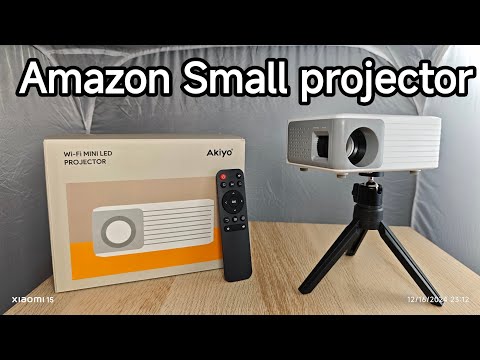 AKIYO Mini Projector amazon