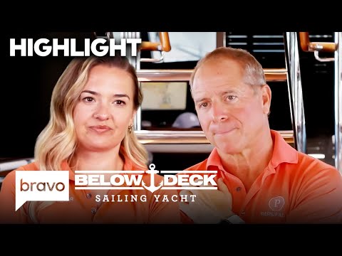 The Charter Guests Want A Word With Captain Glenn | Below Deck Sailing Yacht (S5 E12) | Bravo