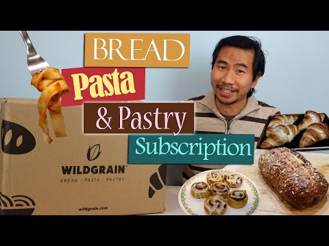 Wildgrain Artisan Bread, Pastries, and Pasta Delivery Service First Unboxing and Review