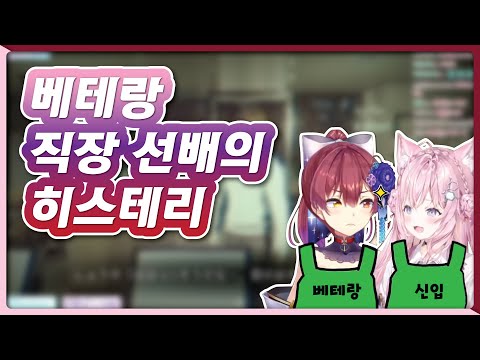 선배의 갑질 (홀로라이브 / 호쇼 마린 / 하쿠이 코요리)