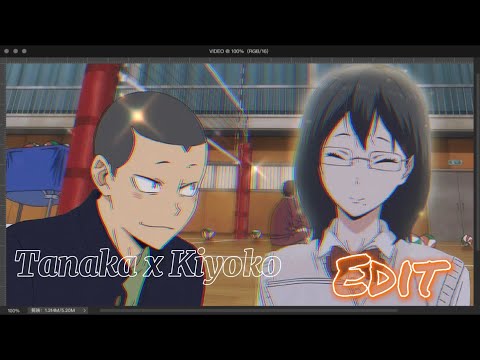 Kiyoko and Tanaka edit - Left to right