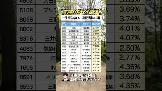 【4000社から厳選】一生持ちたい、高配当株15選