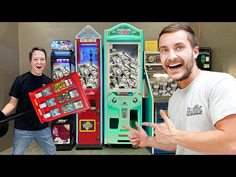 Collecting SO MUCH MONEY From Our Mini ARCADE!