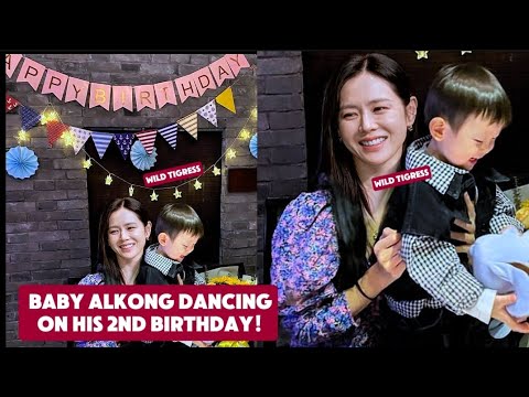 BINJIN: CUTE  VIDEO OF BABY ALKONG ON HIS SECOND BIRTHDAY! (HAPPY BIRTHDAY)