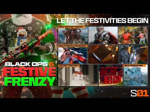 HUGE Black Ops 6 Holiday Content Update EARLY GAMEPLAY! (NEW Operators, Rewards, & Events)