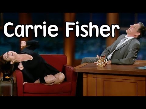 Carrie Fisher interviews with Craig Ferguson!