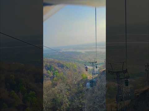 Maa Chandi Devi #ropeway #shorts #viral #hills #haridwar #adventure #life #nature #greenview