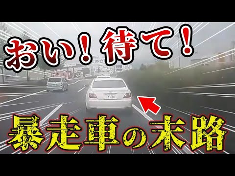 【ドラレコ】深夜に暴走する危険な車／マナー違反のチャリDQN／暴走プリウスの末路、ありえない暴走の連続