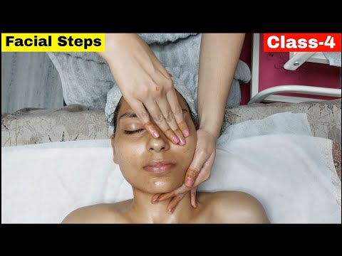 Facial Steps | Facial Steps Tutorial Part-4 | Facial | sumansi Sahgal