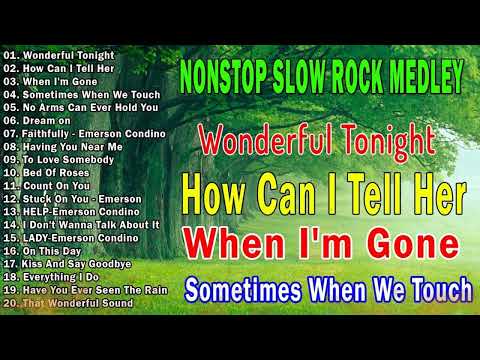 Best Slow Rock Love Songs Medley 🌈🌈Nonstop Slow Rock Nonstop 80s 90s