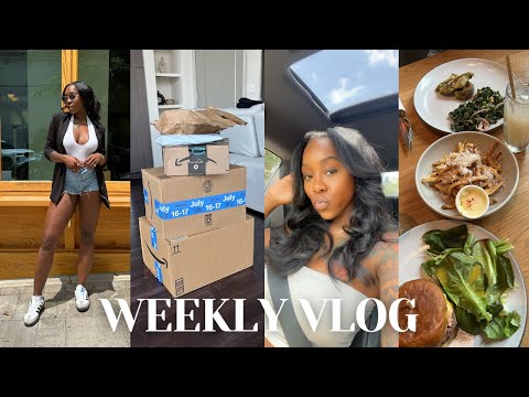 WEEKLY VLOG: decorating my bathroom, lunch dates, stepping out of my comfort zone