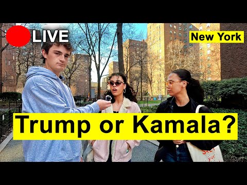 IRL Asking People in New York Who They Are Voting for