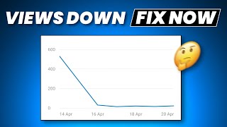 Views down on youtube | Youtube views down problem 2022 | Metech