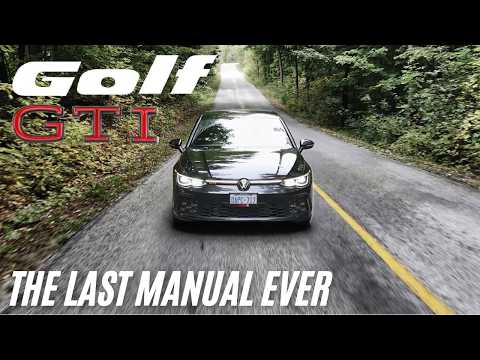 The LAST Manual Golf GTI - 2024 VW Golf Review