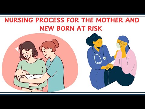 NURSING PROCESS FOR THE MOTHER AND NEW BORN AT RISK || #nursingprocess #newborn #lactatingmother