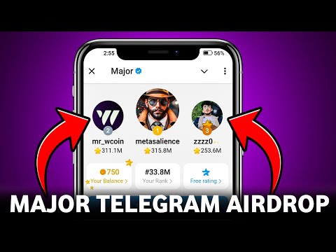 Major New Airdrop | Major Top Rank trick | New Airdrop today | Telegram airdrop | Telegram Backed