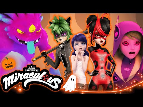 🇪🇸 🎃 HALLOWEEN - COMPILACIÓN 2024 👻🦋 | Miraculous - Las Aventuras de Ladybug 🇪🇸