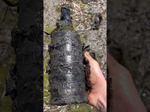 Absolutely Amazing 1880s Blob Top Local Brewery Bottle. #local #beachcombing #antiquebottles