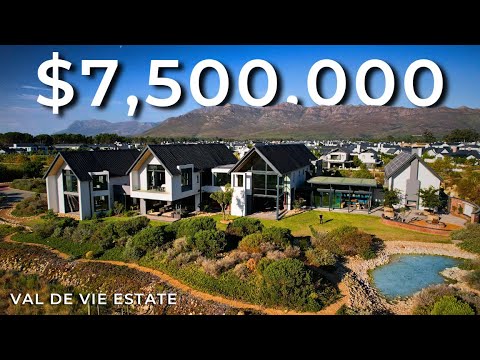 Touring a BILLIONAIRES Mansion Compound Listed at $6,750,000 in the LUXURIOUS Val De Vie Estate!