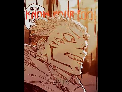 Battle Of The Strongest💀🐐🔥|Jujutsu Kaisen manga edit jjk ch 265