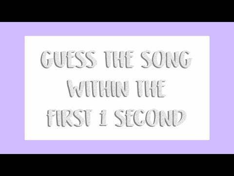 ☂️ :  KPOP Guess the Song in ONE Second! (EASY) \\ xiubbyx