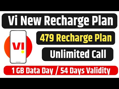 Vi New Recharge Plan || Vi 479 Recharge Plan details || Vodafone 479 Recharge Plan details