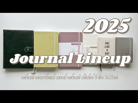 2025 Planner and Journal Lineup ✿ Reflections On My 2024 Journals ✿ What Worked and What Didn't