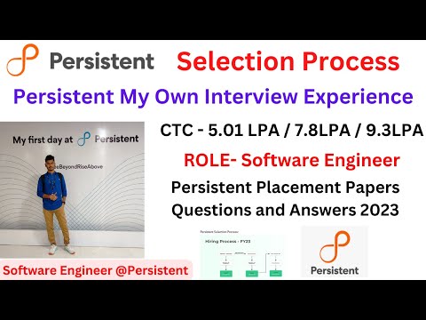 Persistent Recruitment Process 2023 | Persistent Interview Experience | Off campus 2023 batch