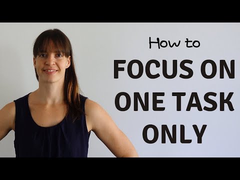 INCREASE FOCUS AND CONCENTRATION - stop mind wandering and stay focused at work