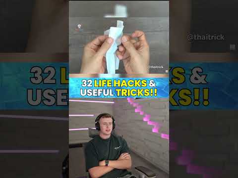 32 Life Hacks and Useful Tricks!!