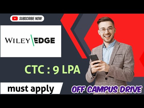 Off Campus Opportunity from Willey Edge for 2022 and 2023 batch // CTC 9 LPA#itjobs #offcampusdrive