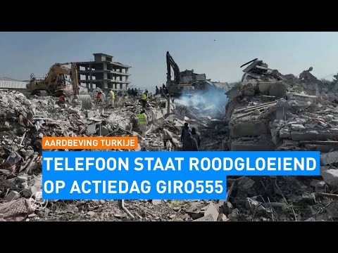 Telefoon staat roodgloeiend op actiedag Giro555: teller op 41,9 miljoen euro | Hart van Nederland