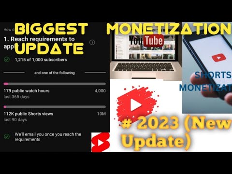 Biggest Monetization Update 2023 #monetization #biggest