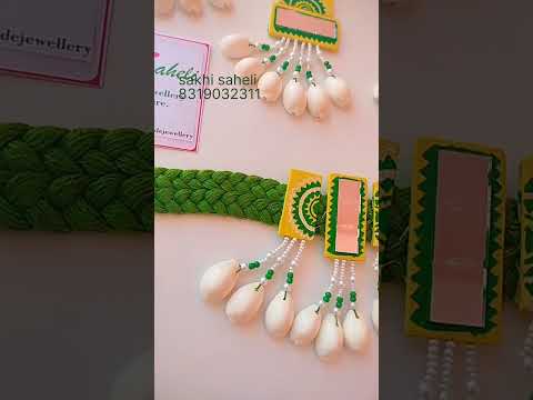 unique Haldi jewellery#handmadejewelry  #shortvideo #shorts #shortsfeed #shorts#jewellery #fashion