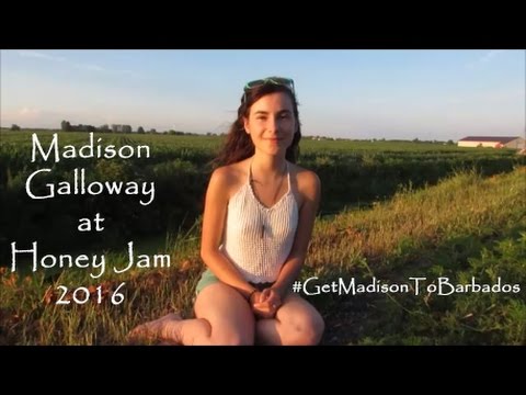 Madison Galloway - Honey Jam 2016 - #GetMeToBarbados