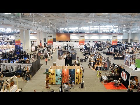 Overhead View Of Summer NAMM 2019