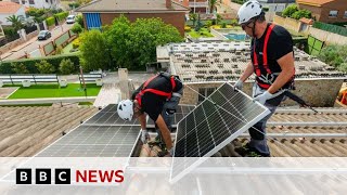 Spain sparks fears of energy industry crisis as renewable supply exceeds demand  | BBC News