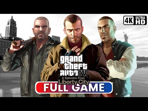 GRAND THEFT AUTO IV & EPISODES FROM LIBERTY CITY | Full Game (PC Gameplay 4K 60FPS)