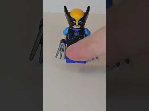 How to build wolverine (fantastic four suit) minifigure