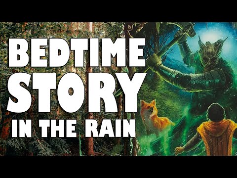 The Green Knight (Complete Audiobook with rain sounds) | Relaxing ASMR Bedtime Story for sleep