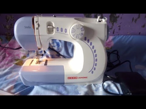 Electric Sewing Machine | Usha Janome Stella Sewing Machine