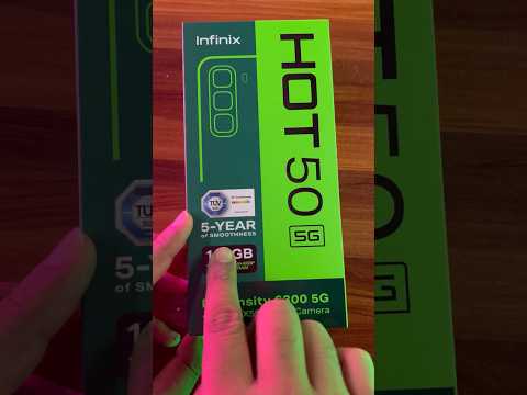 Infinix Hot 50 5G Unboxing And First Look 🔥