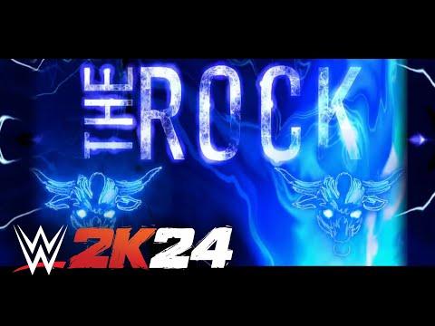 WWE 2K24: The Rock Official Titantron Graphic Loop 2024 + “Electrifying”