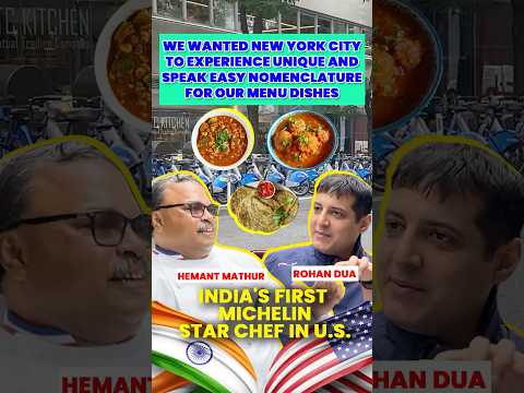 WATCH| Indian 1st Michelin Star Chef Talks Of Speakeasy Restaurant in New York