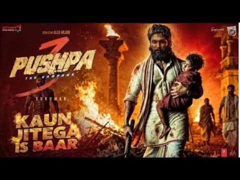 Pushpa 3 - The Rampage💥 |UPCOMING TRAILER FACTS🔥|Allu Arjun,Rashmika M,Fahadh F, Jagapathi B,Vijay D