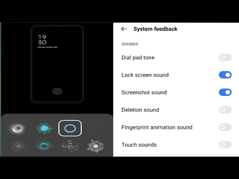 Realme 8// Enable Fingerprint Animation sound &Touch sound