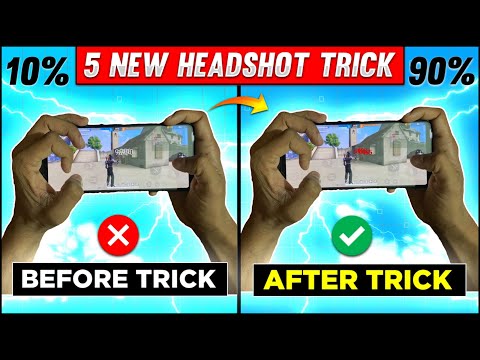 Top 5 Headshot Trick For M1887 Ump & Desert Eagle 😱 || One Tap Headshot Trick || Headshot Trick FF