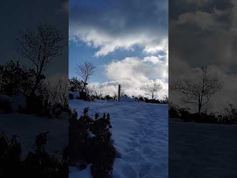 【山頂シリーズ】波賀町　雪景色の東山山頂　