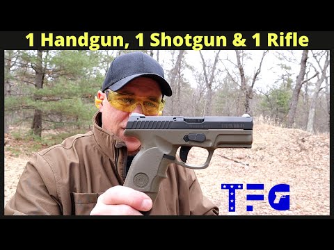 1 Handgun, 1 Shotgun & 1 Rifle (Episode 16) - TheFirearmGuy